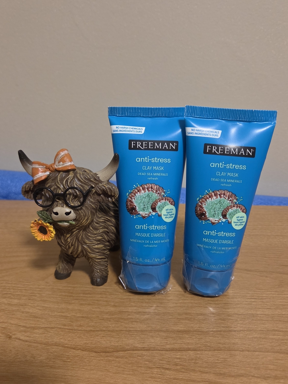 2-Freeman Anti-Stress Clay Mask - Blue